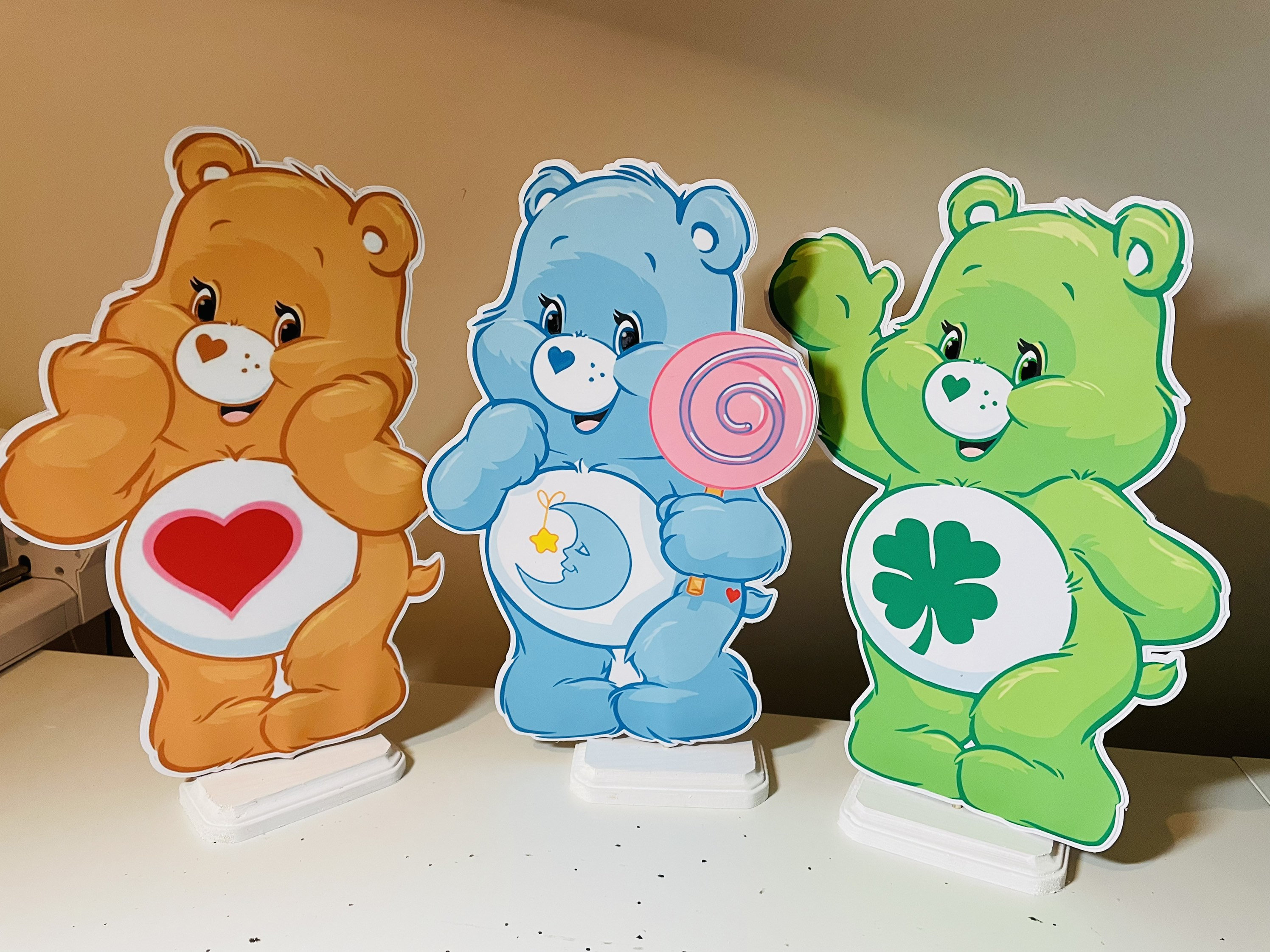 Care Bear Grumpy Bear Character Prop Cutout , Centerpiece, Cake toppers,  Backdrops, standee and party supplies – DN Decorlance By: DarNil Dynasty LLC