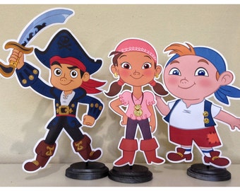 Captain Jake and the Neverland Pirate Birthday, Jake and the Neverland Pirate Centerpieces