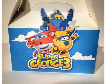 Super Wings Treat Boxes, Super Wings Party Favors, Super Wings  Birthday Party Favors