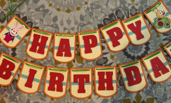 Baby First Tv Happy Birthday Banner, Baby First TV Party Banner, Il_570xn
