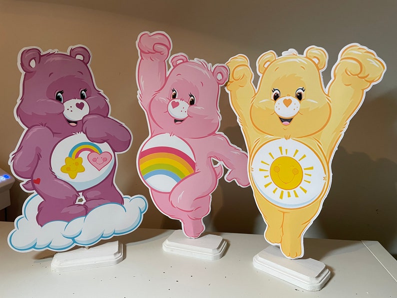 Care Bears Centerpieces Care Bears Birthday Party image 3