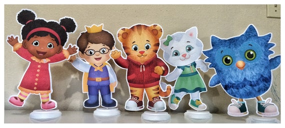 Daniel Tiger S Neighborhood Centerpieces Daniel Etsy