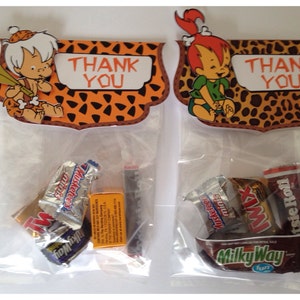 Pebbles, Bam Bam Bag Topper Pebbles, Bam Bam Party Favors