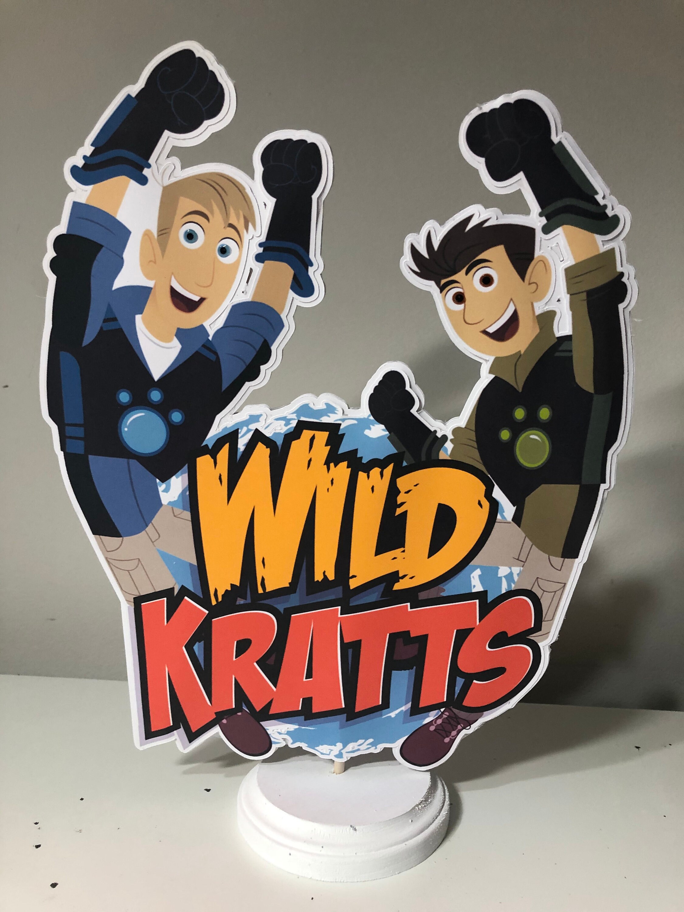 Wild Kratts Birthday Party Centerpieces Wild Kratts Birthday | Etsy