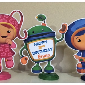 Team Umizoomi Centerpieces, Team Umizoomi Birthday Party Centerpieces image 1