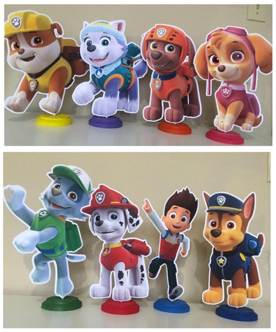 paw patrol chase and zuma
