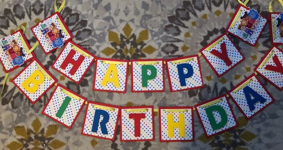Daniel Tiger's Neighborhood Centerpieces, Daniel Tiger's Neighborhood Birthday Party Il_570xn