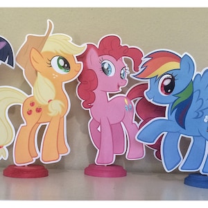 My Little Pony Birthday My Little Pony Party My Little Pony Party Centerpieces My Little Pony Decorations My Little Pony Centerpiece image 1