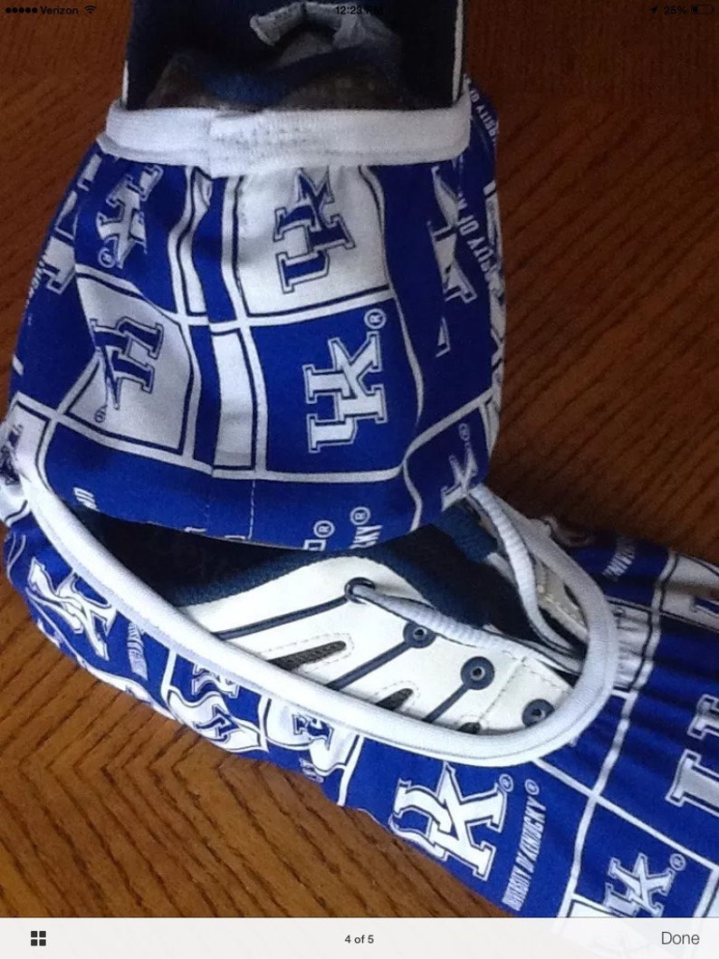Bowling Shoe Covers one Pair Made from University of | Etsy