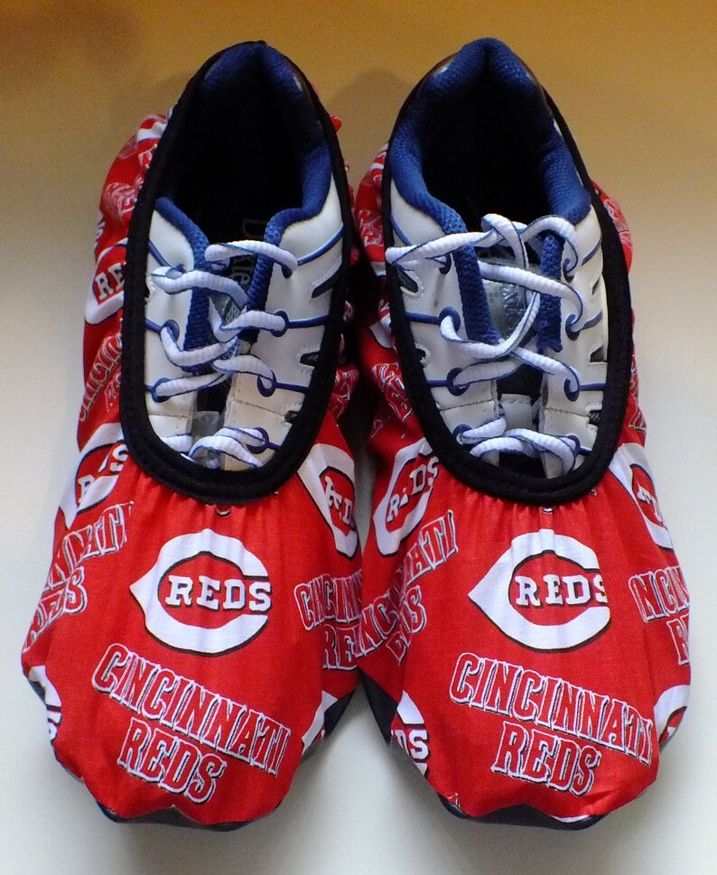 Bowling Shoe Covers one Pair Cincinnati Reds Unisex Must Have Etsy