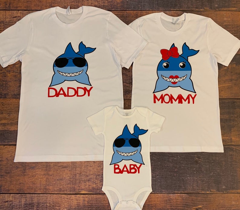 Baby Shark Baby Shark Birthday Baby Shark Birthday Shirts Etsy