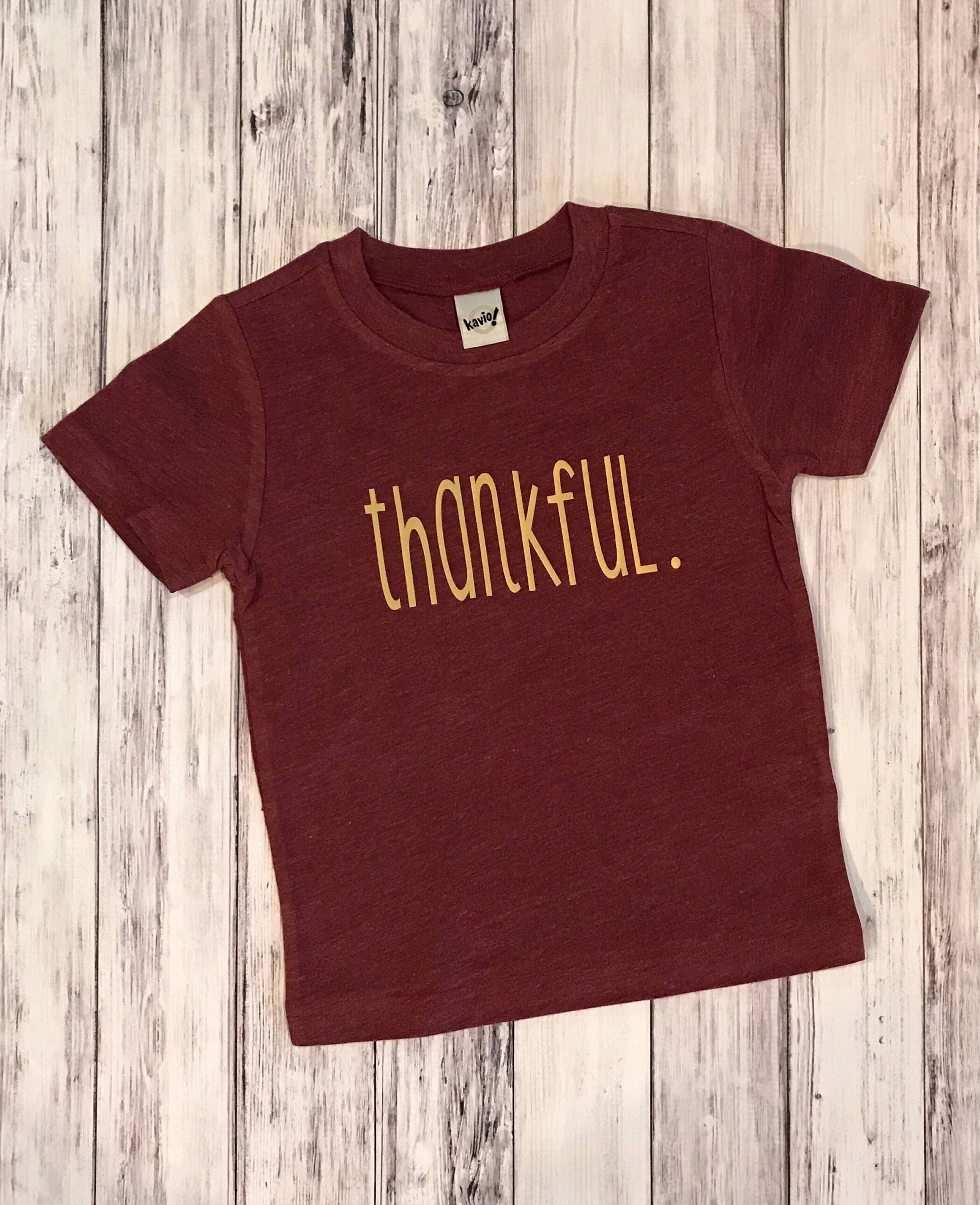 men's thankful shirt