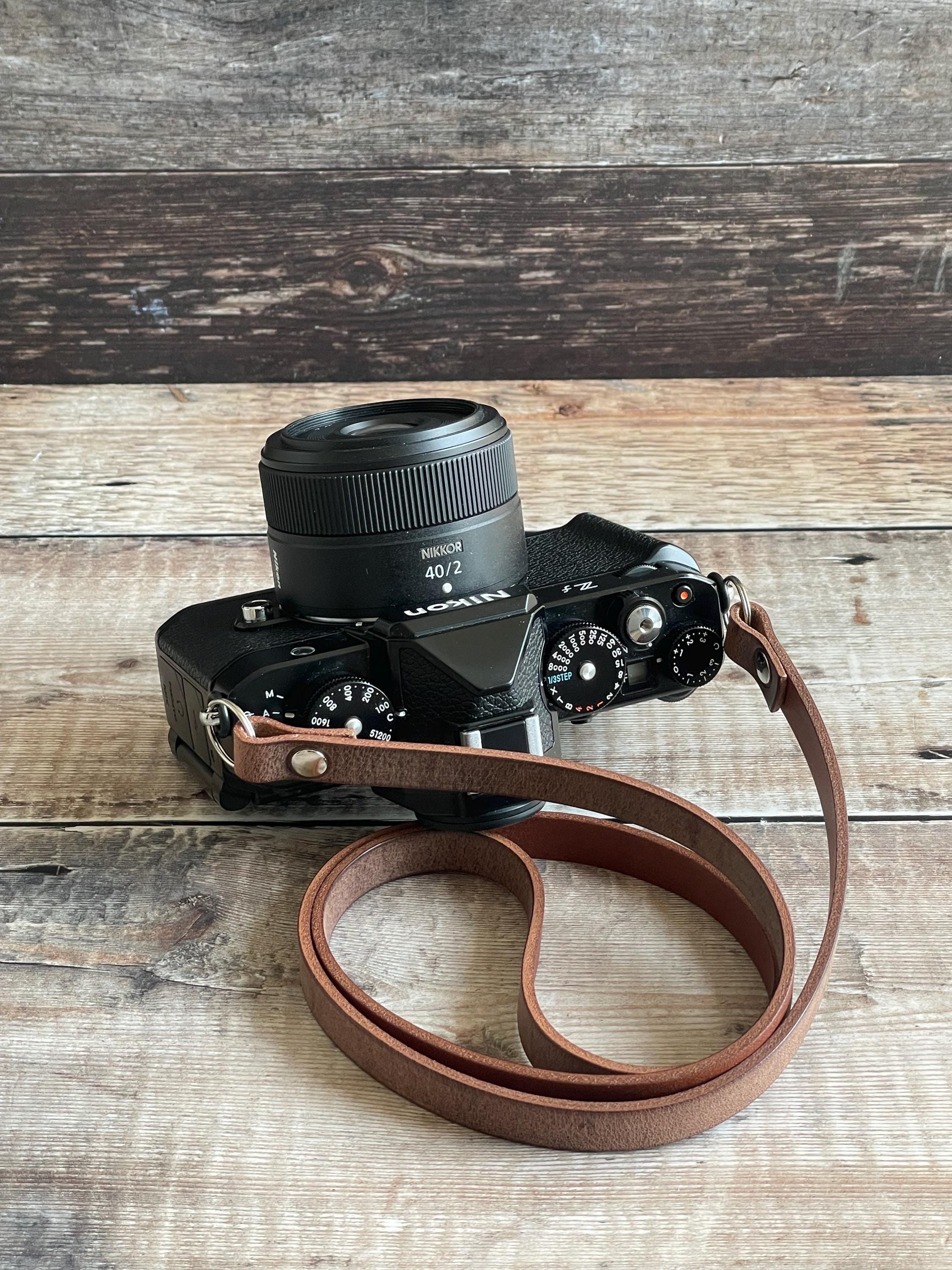 thumbnail image 2 of TP Original Handmade Real Leather Wrist Strap For Vintage Film & EVIL Cameras - Black (MPN 01-073) 2 of 3