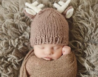 Hand knitted baby hats for sale Clearance