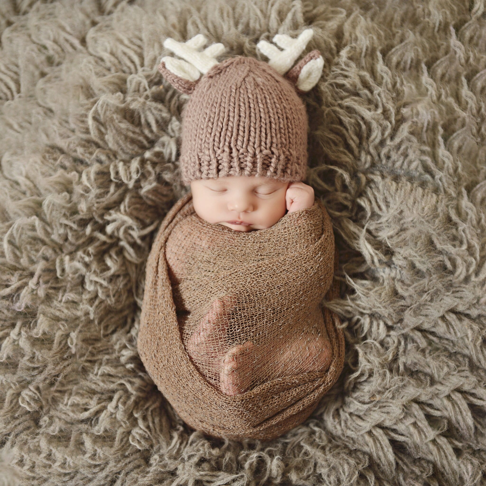 Newborn crochet deer outfit pattern 2025