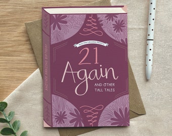 21 Again – Birthday Luxury Book Greeting Card