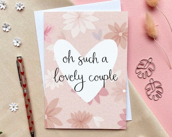 Such a Lovely Couple – Luxury Wedding Greeting Card