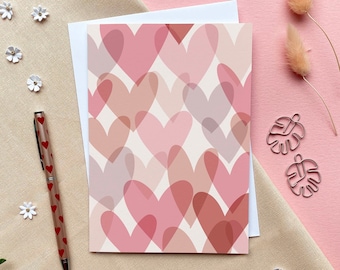 Heart Scatter – Luxury Greeting Card