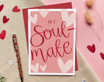 My Soulmate – Valentine's Husband or Wife Luxury Greeting Card