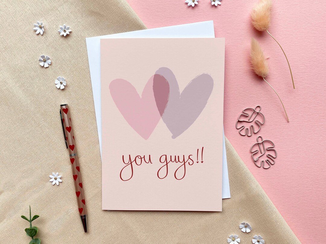 Look At You Guys Greeting Card main image 1