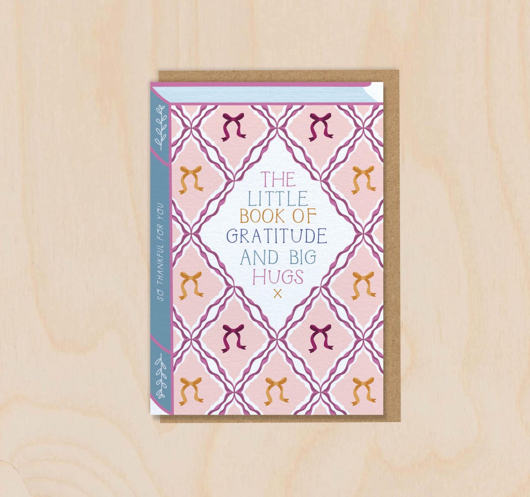 The Little Book of Gratitude and Big Hugs – Luxury Book Greeting Card ...