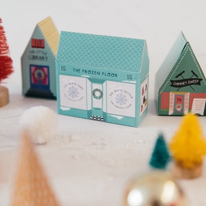 Merry & Bright Christmas Crafty Project DIY adventskalender dorp afbeelding 10