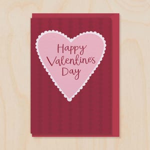 Joyeuse Saint-Valentin - Carte de voeux de luxe pour la Saint-Valentin