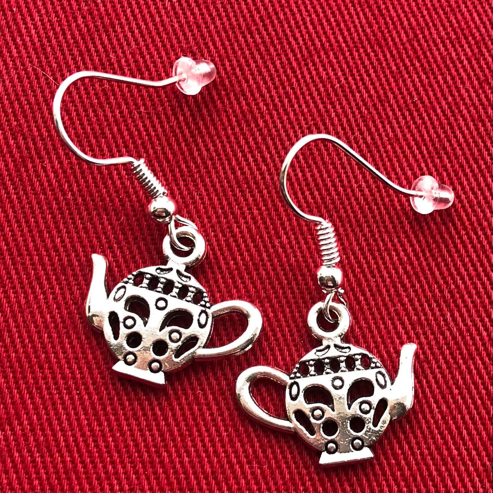 Teapot Earrings Etsy UK