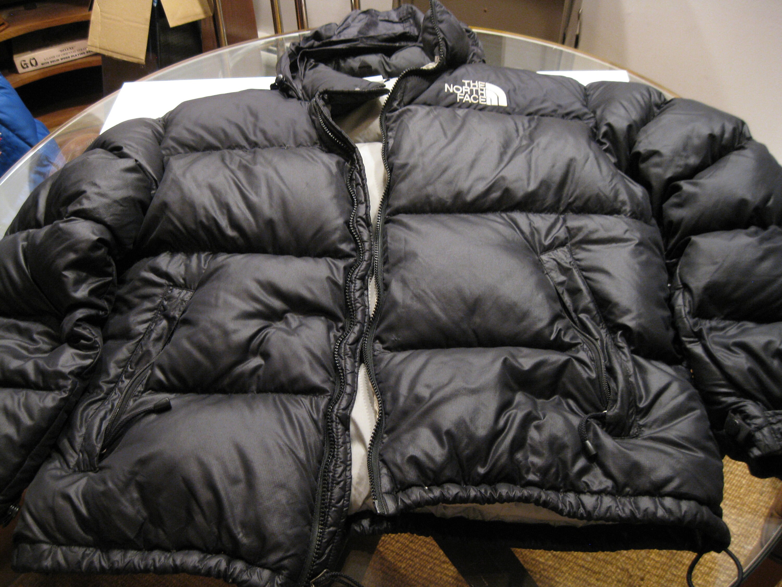 Face Nuptse 800 LTD Down Hooded Puffer 