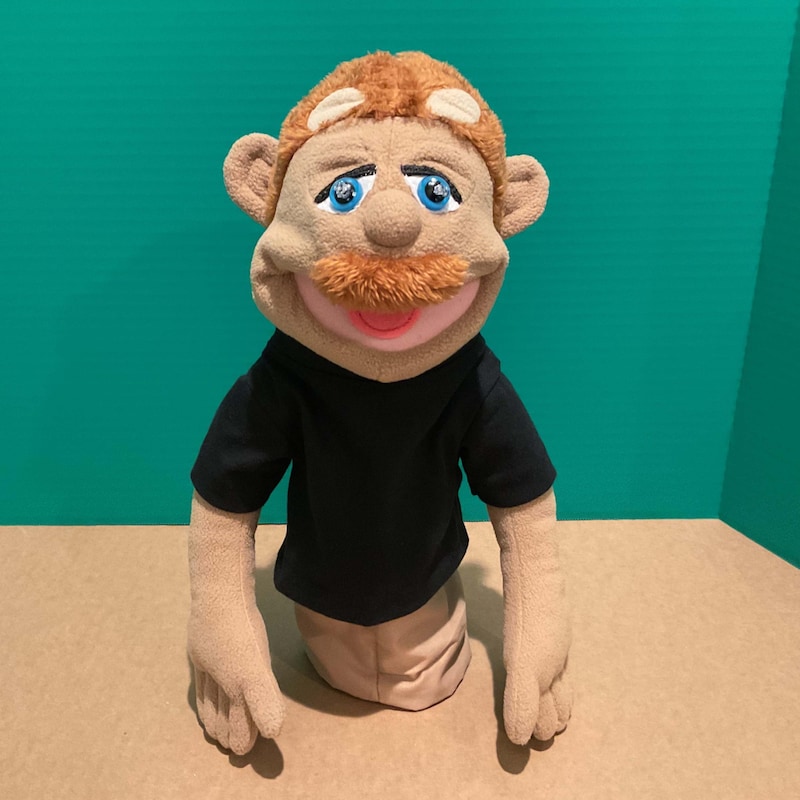 Brooklyn T Guy Puppet - Etsy