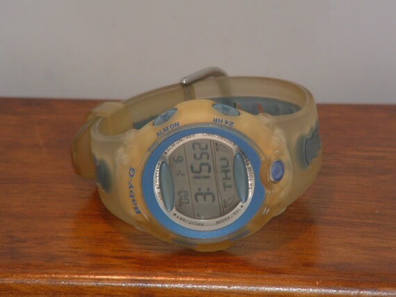 Pre owned Womens Casio BG 163 International Dolphin Digital Watch