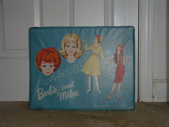 barbie and midge doll case 1964