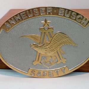 Pre-Owned Anheuser Busch Safety Belt Buckle