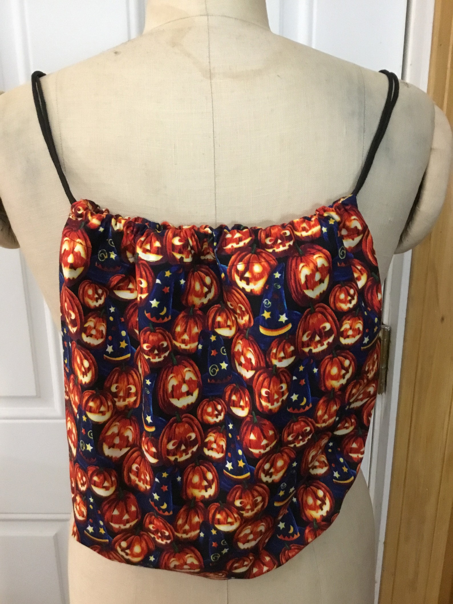 More Halloween Drawstring Lined loot Bags Etsy