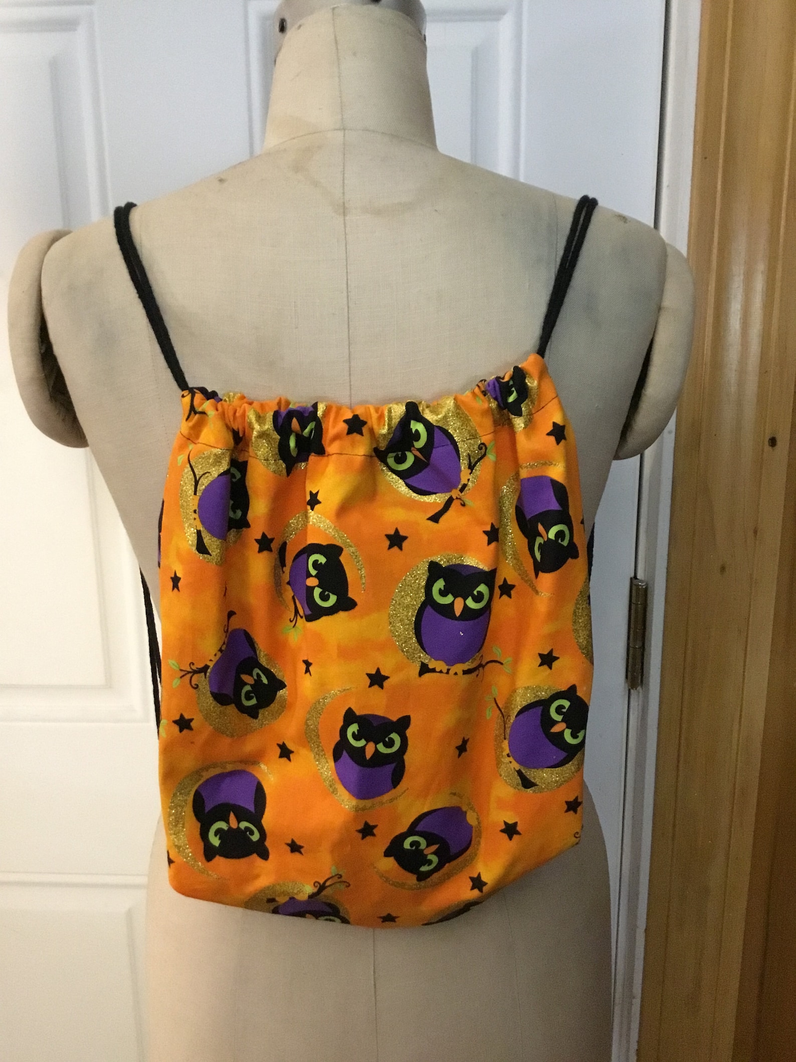More Halloween Drawstring Lined loot Bags Etsy