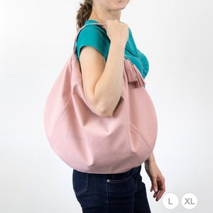 Pola Hobo bag t013 in 2 Größen (L und XL) - Schnittmuster und Anleitung, geräumige Schultertasche, Sofort download - deutsch.h