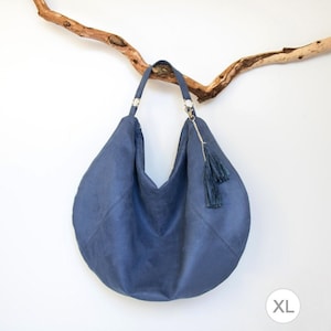 Pola Hobo Bag Schnittmuster und Anleitung, große, slouchy Schultertasche, Größe XL - sofort download - t013-xl DE