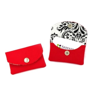 Patrón de costura para tarjetero: Tutorial para crear un tarjetero (descarga en PDF)