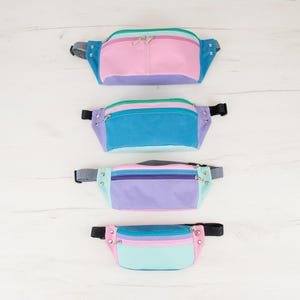Fanny pack pattern available in four sizes