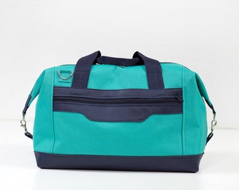 Marvin duffel bag sewing pattern and tutorial, large overnight bag, travel bag pdf pattern - t018 EN