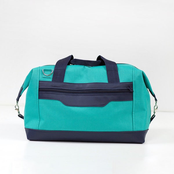 Marvin duffel bag sewing pattern and tutorial, large overnight bag, travel bag pdf pattern - t018 EN