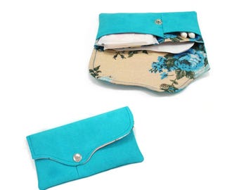 Étui à tampons, porte-serviettes hygiéniques, modèle de pochette, portefeuille pour tampons, porte-tampons - modèle de couture PDF et instructions, téléchargement immédiat w-e001