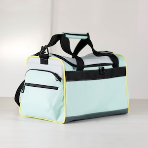 Timi Reisetasche Schnittmuster und Anleitung, großer Turnbeutel Schnittmuster - t021 - englisch
