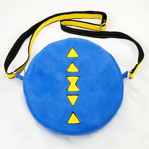 Round bag pattern, circle bag sewing pattern, Aztec cross body bag - PDF sewing pattern and tutorial, instant download w-t003