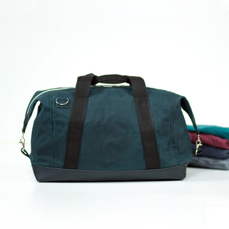Marvin duffel bag sewing pattern and tutorial, large weekender bag or gym bag pdf pattern t018 EN image 6