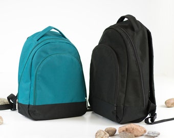 Backpack sewing pattern in 2 sizes, large and medium backpack pattern and tutorial - b001 englis.h