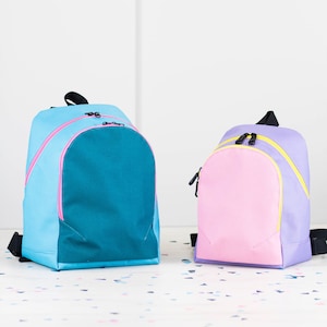 Cartamodello zaino Esti in 2 misure, zaino piccolo per adulti o bambini, cartamodello e tutorial - b004 IT