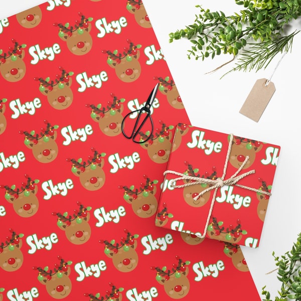 Custom Wrapping Paper, Custom Christmas Wrapping Paper, Custom Christmas Gift Wrap, Wrapping Paper