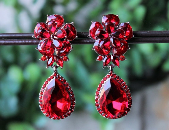Swarovski Christmas Tree Earrings Kit - Vitrail - Bead Inspirations