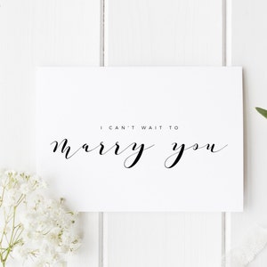 Carte Je suis impatient de vous marier, À l'autel, Carte du jour du mariage du marié, Carte du jour du mariage de la mariée, Carte pour le marié, Carte pour la mariée